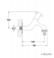 MEDIDAS GRIFO PARA JARDIN TRIBO BRUMA